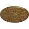 Ekena Millwork Versailles Ceiling Medallion (Fits Canopies up to 3 1/4"), Hand-Painted Pale Gold, 33"OD x 1 3/4"P CM33VEPAS - alternate 2